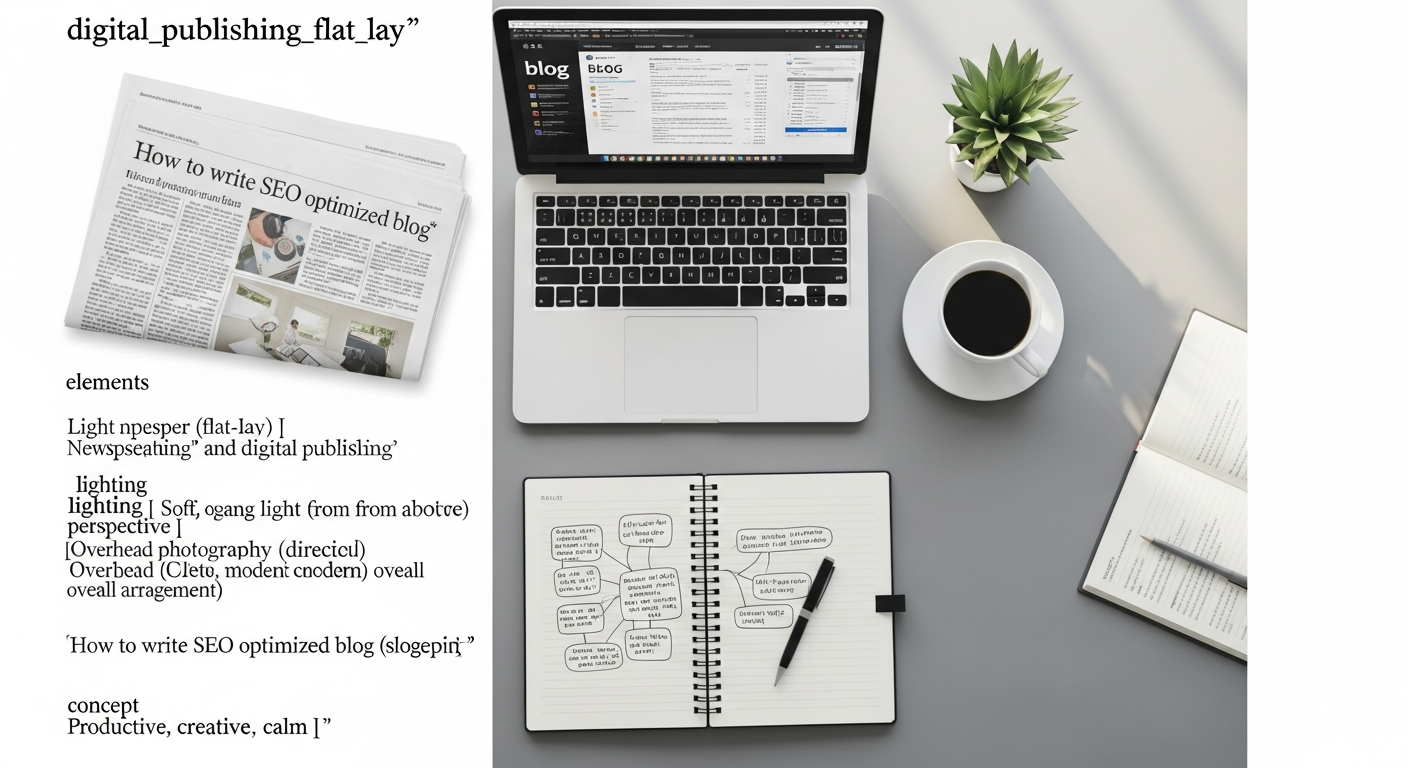 how to write SEO optimized blog posts
