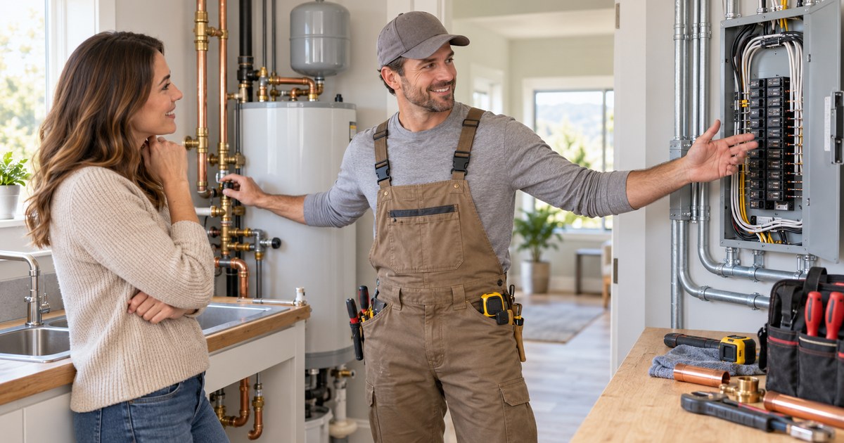 Why Homeowners Are Starting to Ask One Contractor for Both Plumbing and Electrical Work