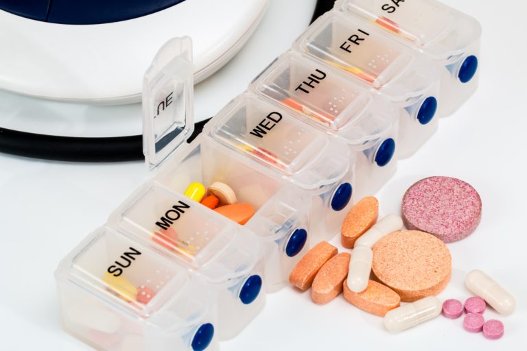 a box of pills