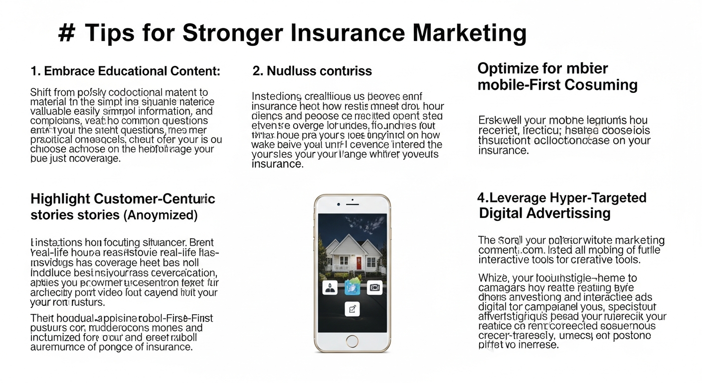 4 tips for stronger insurance marketing