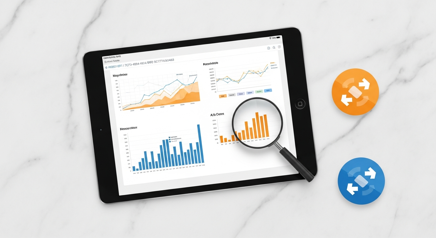 Diagram illustrating the advanced A/B testing process flow for CRO in 2026.
