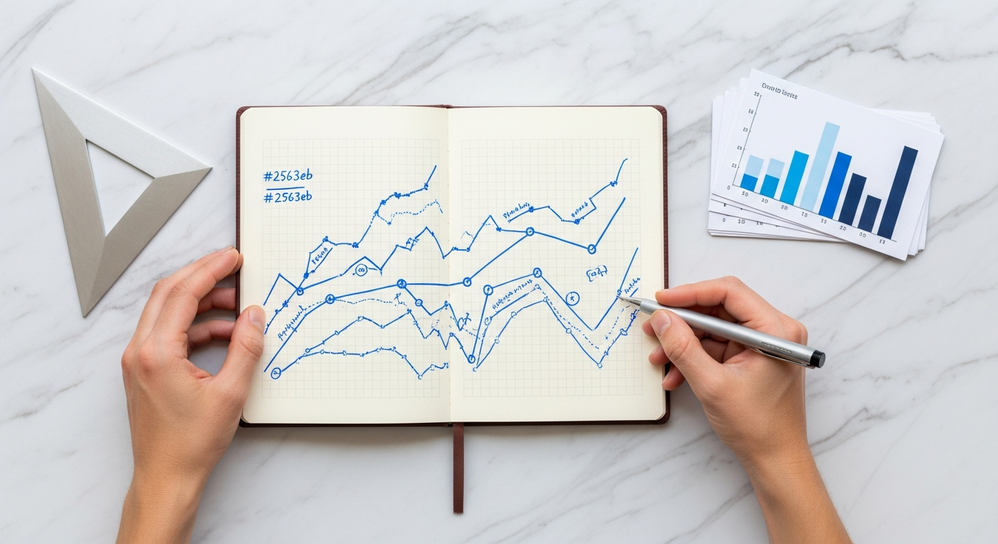 Infographic illustrating the core principles of effective marketing data analysis