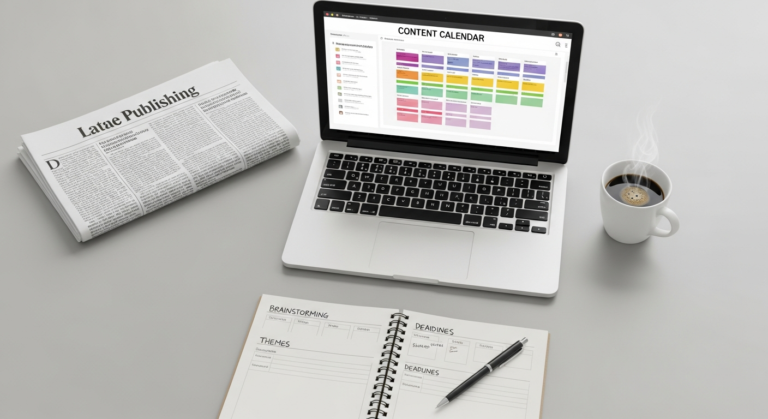 how to create a content calendar