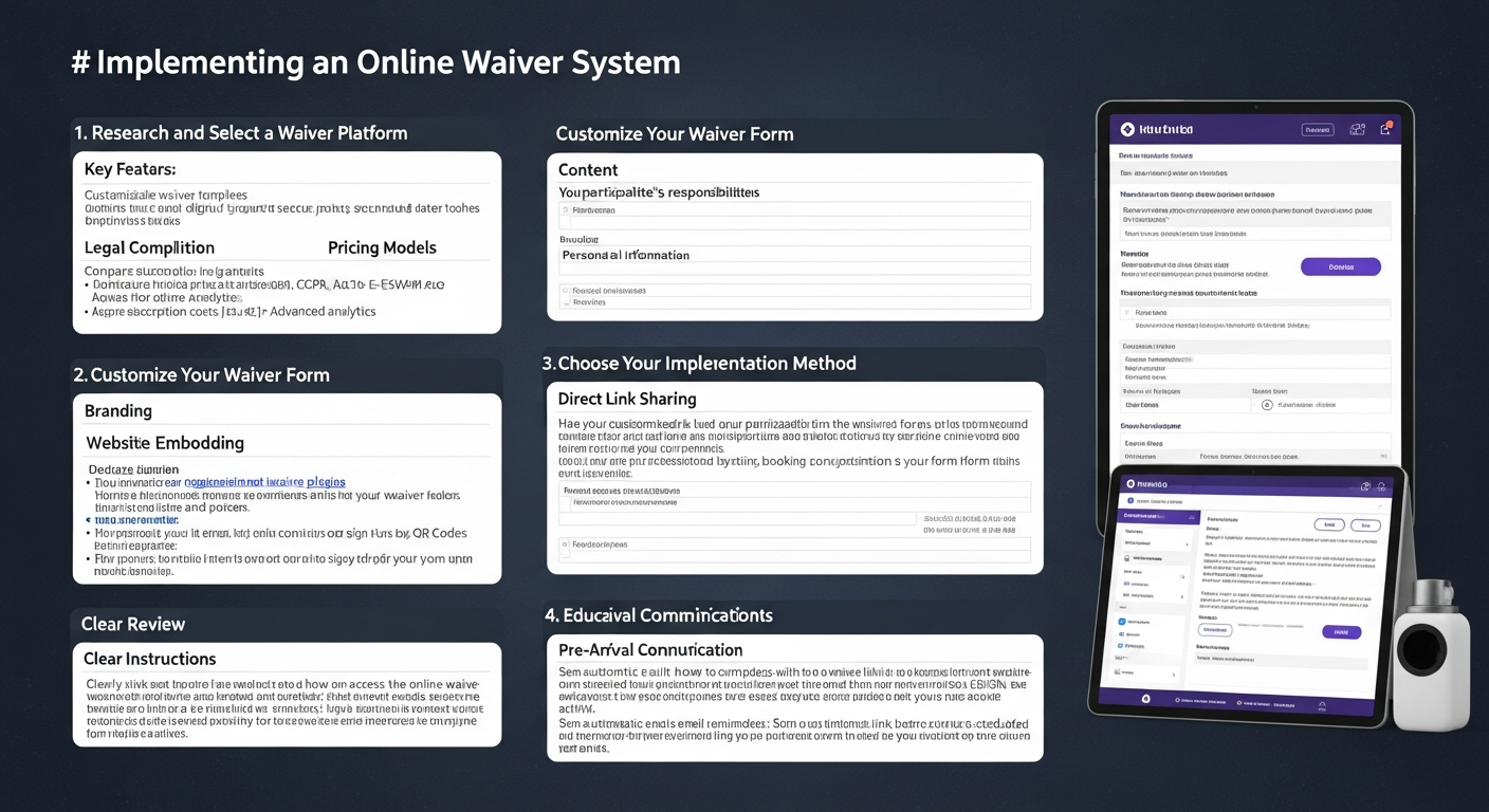 How To Implement An Online Waiver System In Your Business