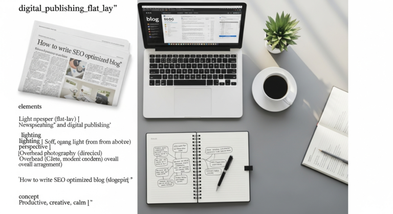 how to write SEO optimized blog posts
