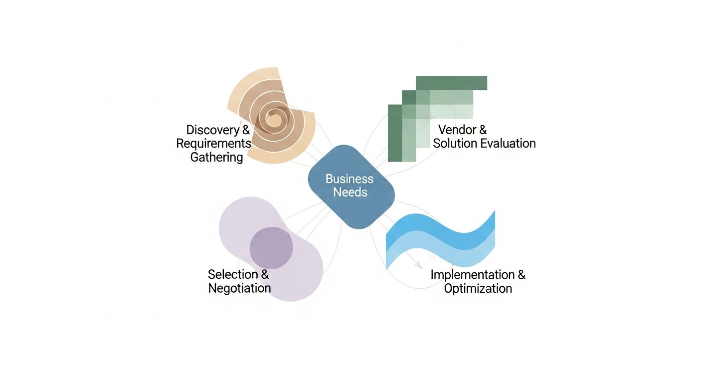 business software selection framework — featured illustration